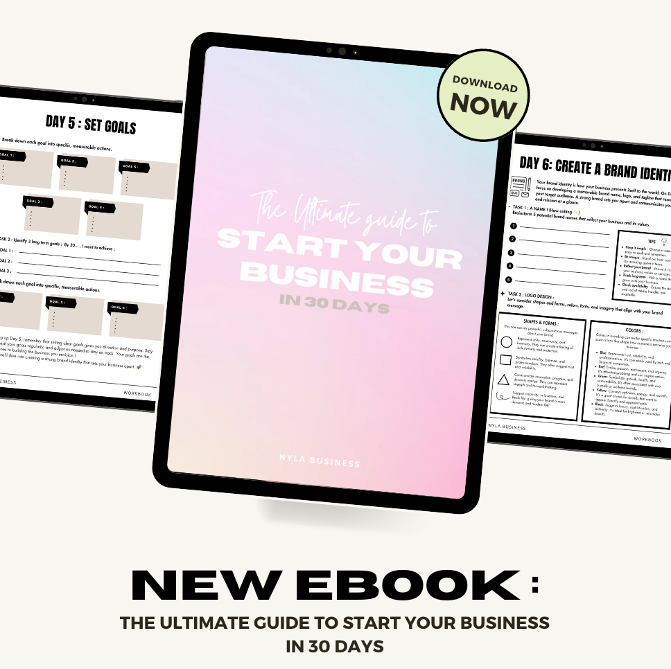 EBOOK : 30 DAYS TO START YOUR BUSINESS